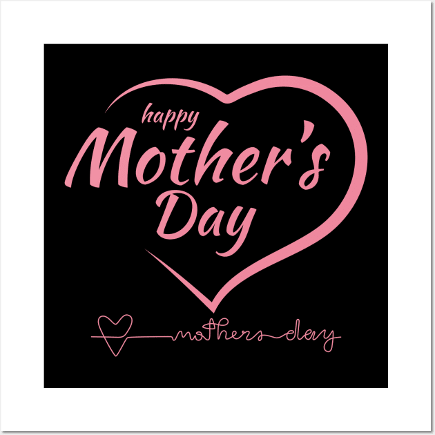 happy mother's day Wall Art by khider